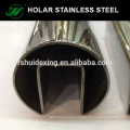 SS304 shape grooved slotted tube